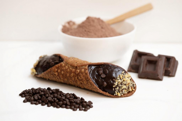 Coji cannoli cu ciocolata 13 cm [3]
