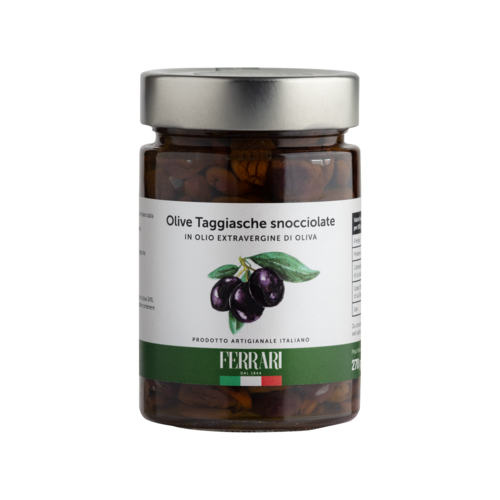MASLINE TAGGIASCHE IN ULEI EXTRAVIRGIN DE MASLINE 100% ITALIAN 270G [1]