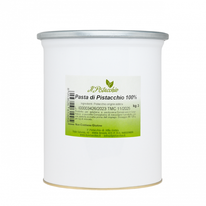 PASTA PURA DE FISTIC 100%  3 KG   IL PISTACCHIO [1]