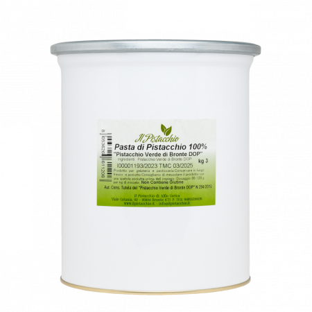 PASTE PURE - Pasta de fistic de Bronte DOP 3 kg