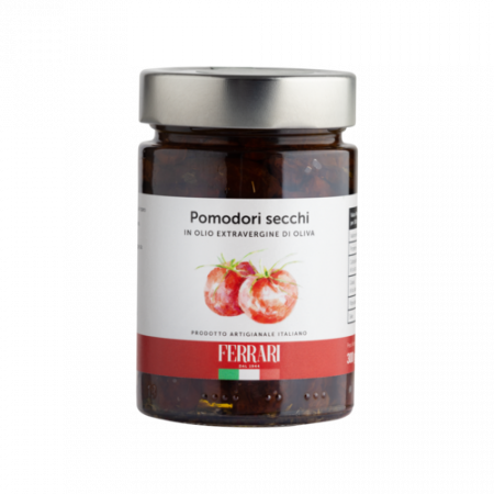 ULEI EXTRAVIRGIN DE MASLINE 100% ITALIAN - ROSII USCATE IN ULEI DE MASLINE EXTRAVIRGIN 100% ITALIAN 300 GR
