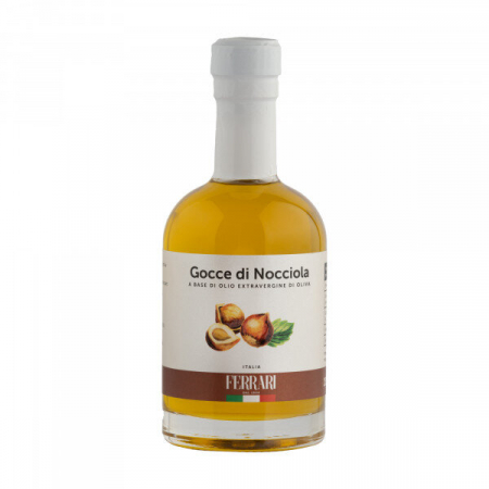 ULEI EXTRAVIRGIN DE MASLINE 100% ITALIAN - ULEI EXTRAVIRGIN DE MASLINE 100% ITALIAN AROMATIZAT CU NOCCIOLA 250ML