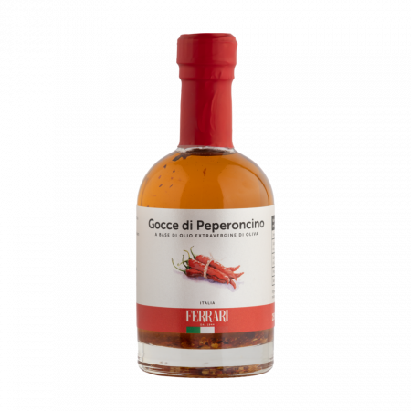 ULEI EXTRAVIRGIN DE MASLINE 100% ITALIAN - ULEI EXTRAVIRGIN DE MASLINE AROMATIZAT CU ARDEI IUTE 250ML