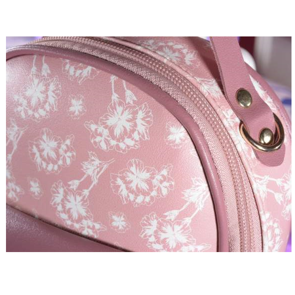Rucsac-geanta mini "Foulard", roz baby [2]