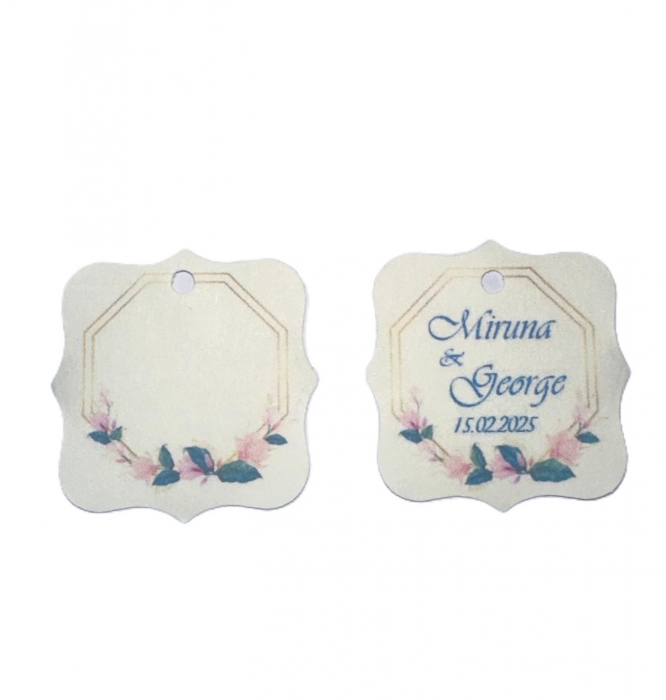 Marturii nunta cactus – lumanare in ghiveci gri cu tulle ivory si eticheta personalizata [7]