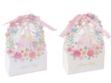 Cutie din carton „Sweet day” + eticheta personalizata