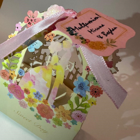 Cutie din carton „Sweet day” + eticheta personalizata [2]