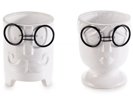 Decoratiuni - Set vaze albe