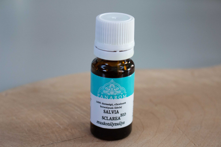 Illóolajok - Uleiuri esențiale - Muskotályzsája- Salvia Sclarea