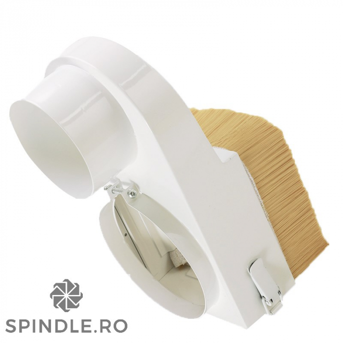 Perie vacuum aspirare antipraf pentru motor frezare router CNC cu diametrul de 65 mm [1]