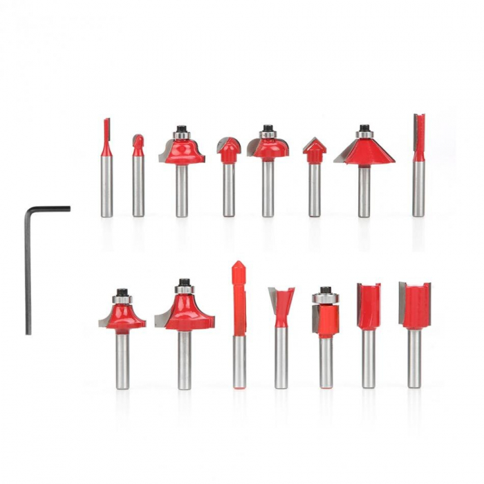 Set 15 freze pentru tamplarie in cutie lemn [2]