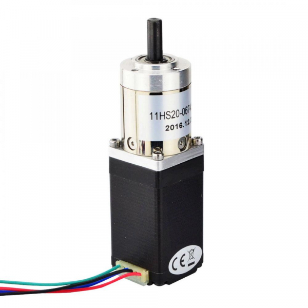 Motor Nema 11 Stepper Motor Bipolar L=51mm w/ Gear Ratio 14:1 Planetary Gearbox 11HS20-0674S-PG14 [1]
