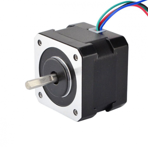 Motor stepper Nema 17 Bipolar 1.8deg 45Ncm (63oz.in) 1.5A 12V 42x42x39mm 4 Wires 17HS15-1504S [1]