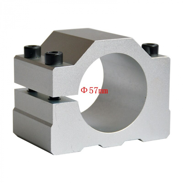 Suport din aluminiu pentru motor frezare spindle cu diametrul de 57mm [2]