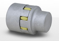 Cuplaje - Cuplaj elastic Trasco cu gheare aluminiu cu element flexibil