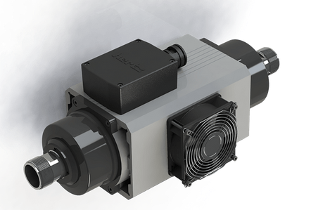 Spindle Hertz cu Profil special - Spindle Hertz Motor HM110-XX rectangular ER32 380V Ax Dublu