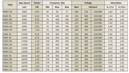 Spindle Hertz Motor HMB.XX_L36.25F-AK-2R (1R) rectangular cu canal pana 20 mm SW22 [1]