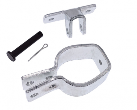 Actuatoare si accesorii - Suport actuator tip D otel prindere perpendiculara pe ax