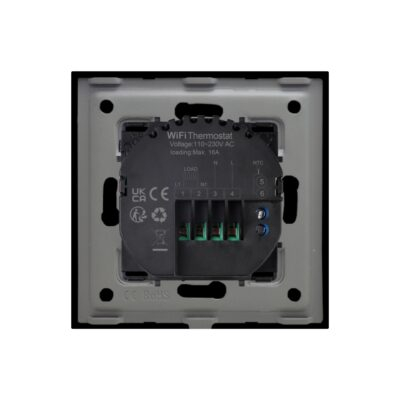 Termostat Wi-Fi pentru incalzirea electrica sau centrala pe gaz LUXION cu Rama din Sticla [3]