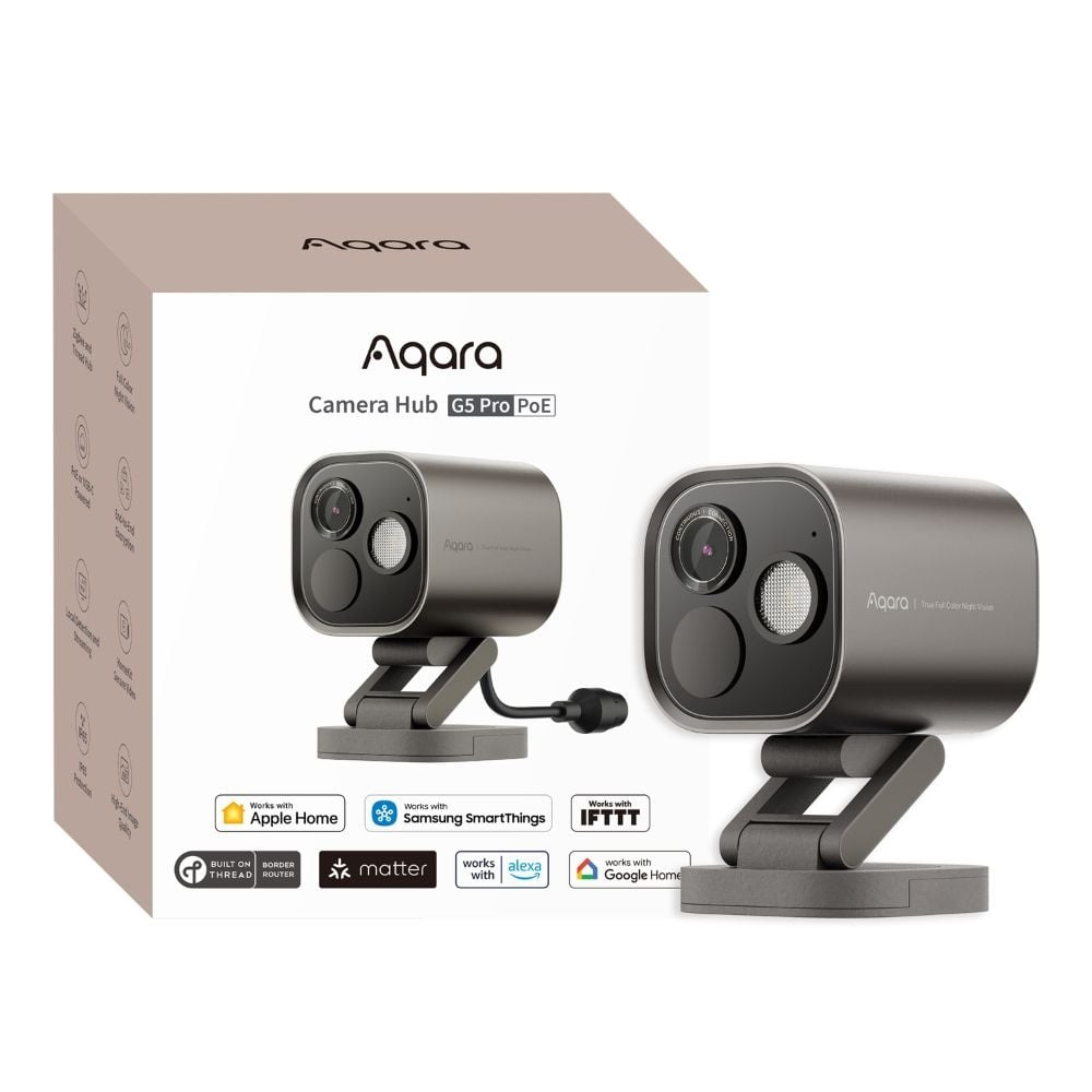 Aqara G5 Pro Camera hub, POE, HomeKit cu gateway Zigbee și Thread [1]