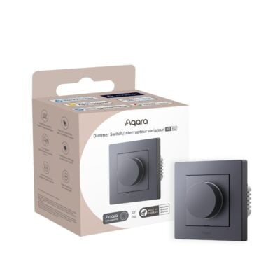 Comutator inteligent Aqara H2 Dimmer EU, Zigbee + Thread cu cablaj universal [2]