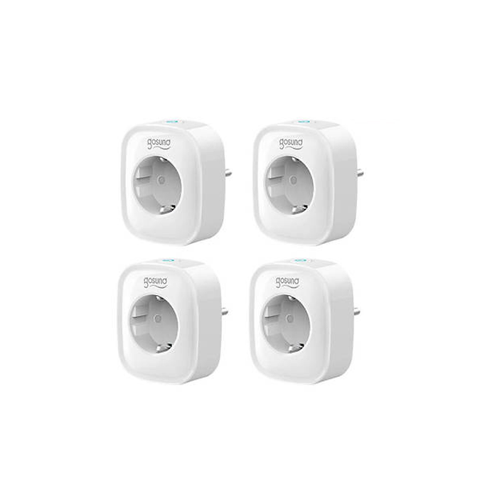 Pachet 4 prize inteligente WiFi Gosund SP1, 16A, Monitorizare energie, Tuya [1]