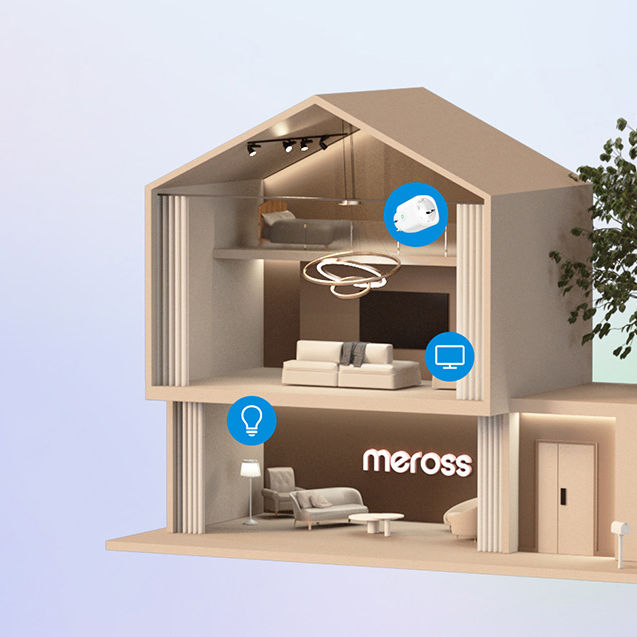 Priza inteligenta Meross Matter Smart Wi-Fi Plug with Energy Monitor, MSS315 (EU) [2]