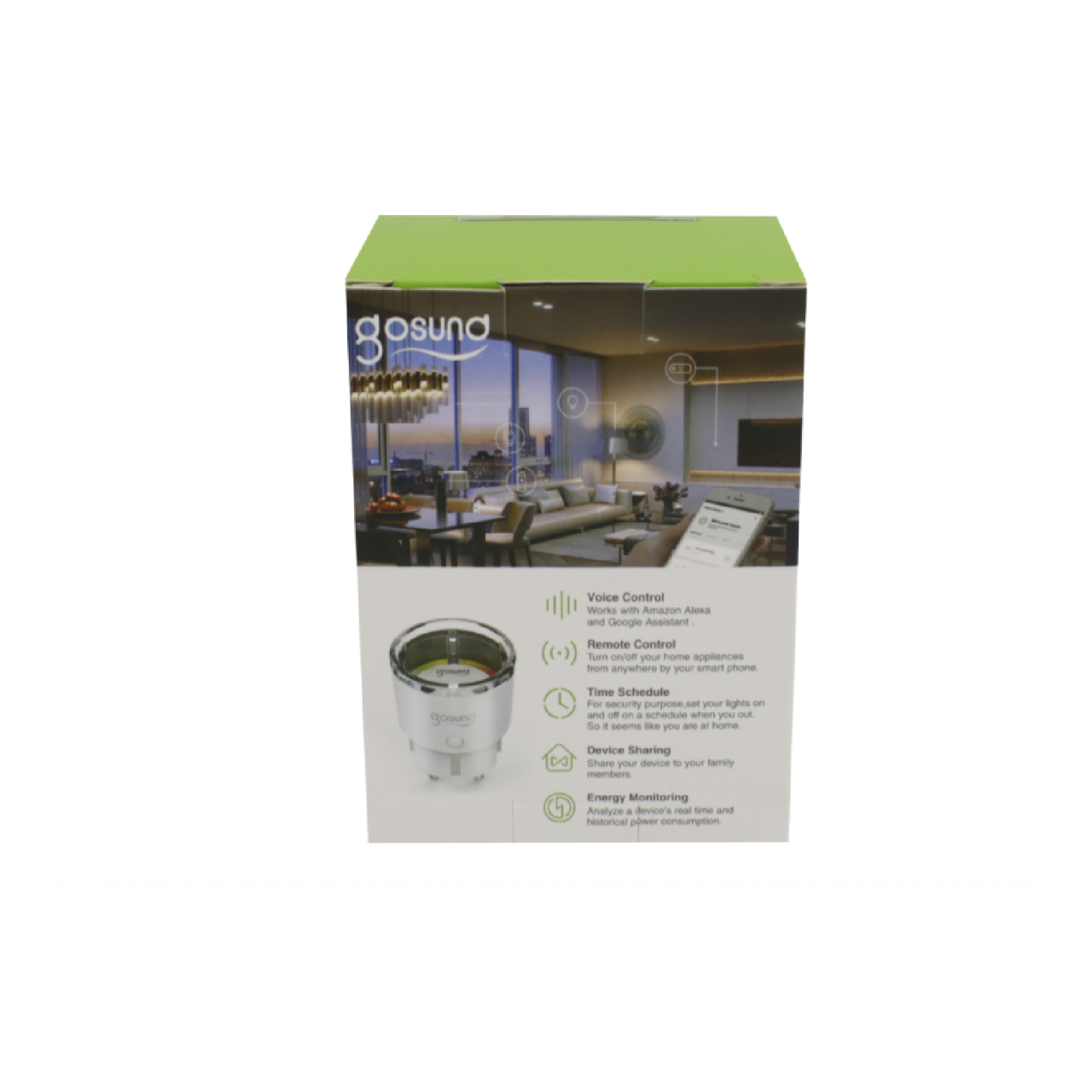 Priza inteligenta WiFi Gosund SP111, 15A [6]
