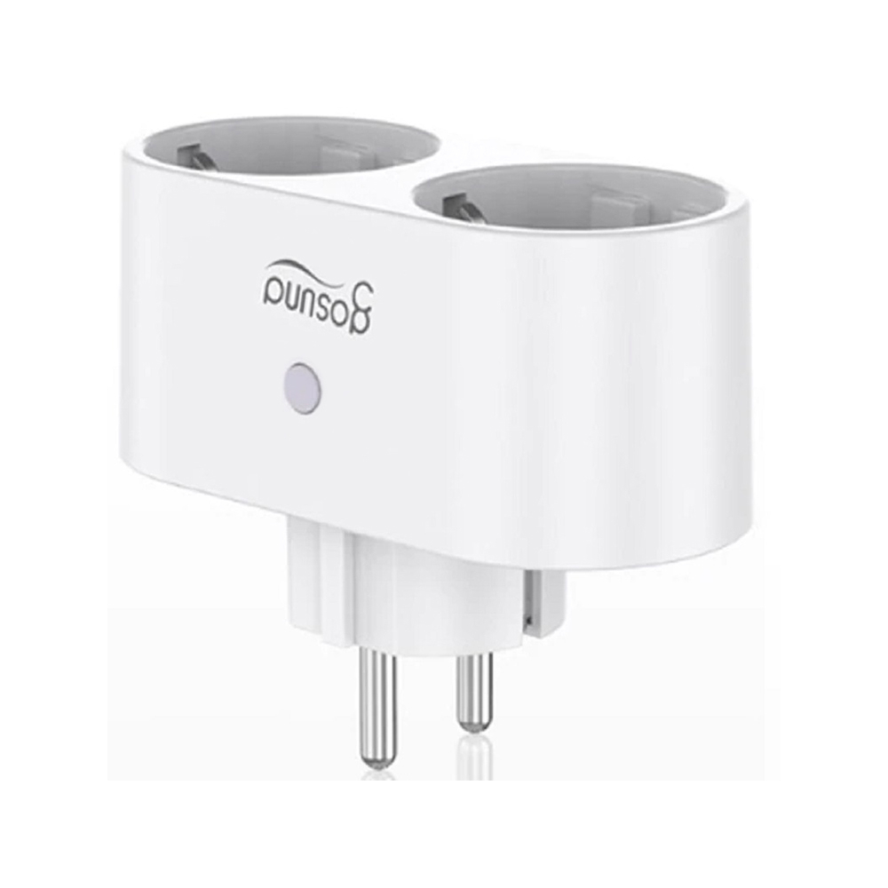 Priză Smart Dublă Gosund SP211 - Control prin Aplicație, Timer și Programare, Putere Maximă 3680W, Curent 16A [2]