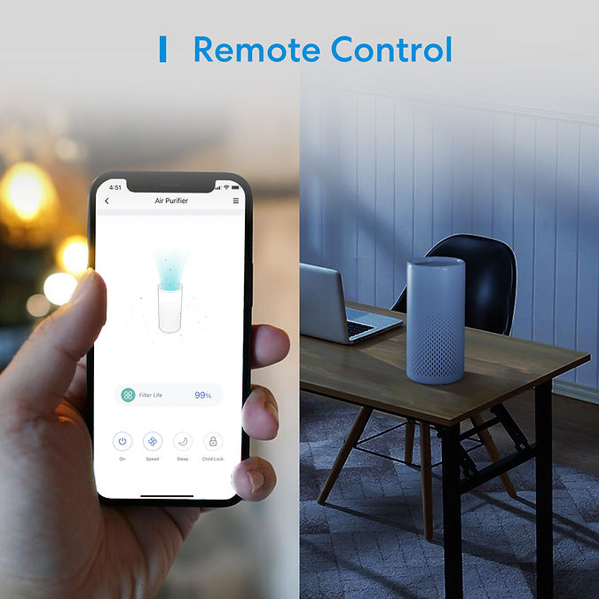 Purificator inteligent Meross Smart Wi-Fi ,MAP100HK (EU) [2]