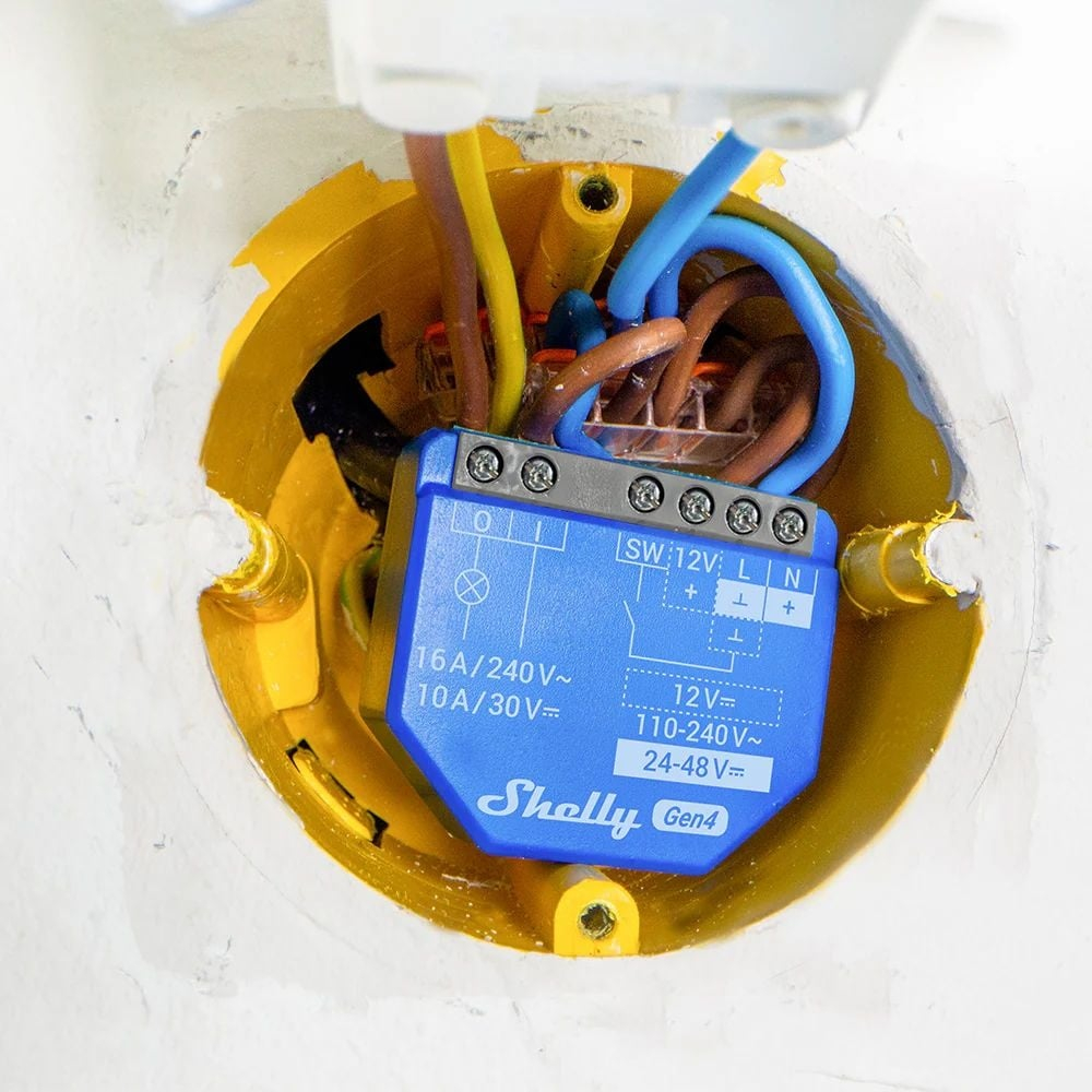 Releu Shelly 1 Gen4 multiprotocol (Wi-Fi + Bluetooth + Zigbee 3.0) Matter compatible [2]