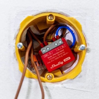 Releu Shelly 1PM Mini Gen4 Comutator releu cu măsurara puterii 1x 8A (WiFi, Bluetooth, Zigbee,Matter) [3]