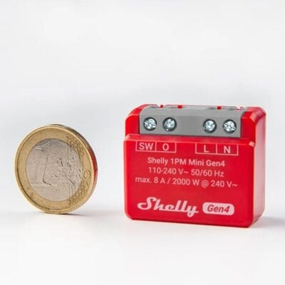 Releu Shelly 1PM Mini Gen4 Comutator releu cu măsurara puterii 1x 8A (WiFi, Bluetooth, Zigbee,Matter) [2]