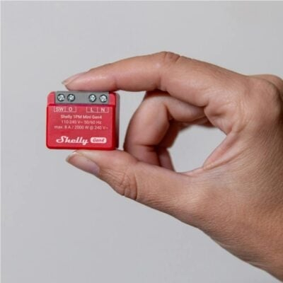 Releu Shelly 1PM Mini Gen4 Comutator releu cu măsurara puterii 1x 8A (WiFi, Bluetooth, Zigbee,Matter) [4]