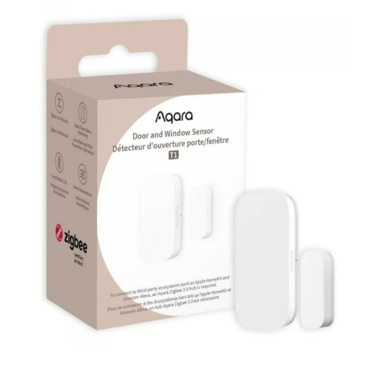 Senzor pentru uși și ferestre AQARA T1 (DW-S03D) - Zigbee 3.0 [1]