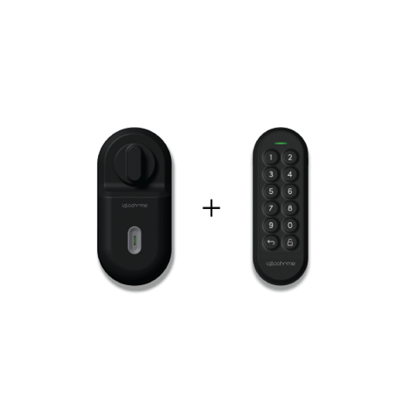 Set Incuietoare Inteligentă și Tastatură Igloohome Retrofit Lock [1]
