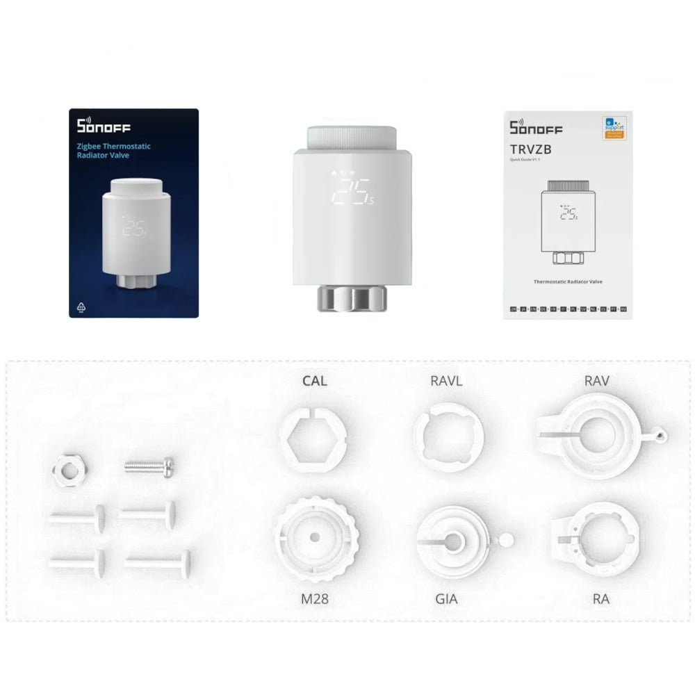 Sonoff TRVZB Zigbee supapă termostatică pentru radiator [3]