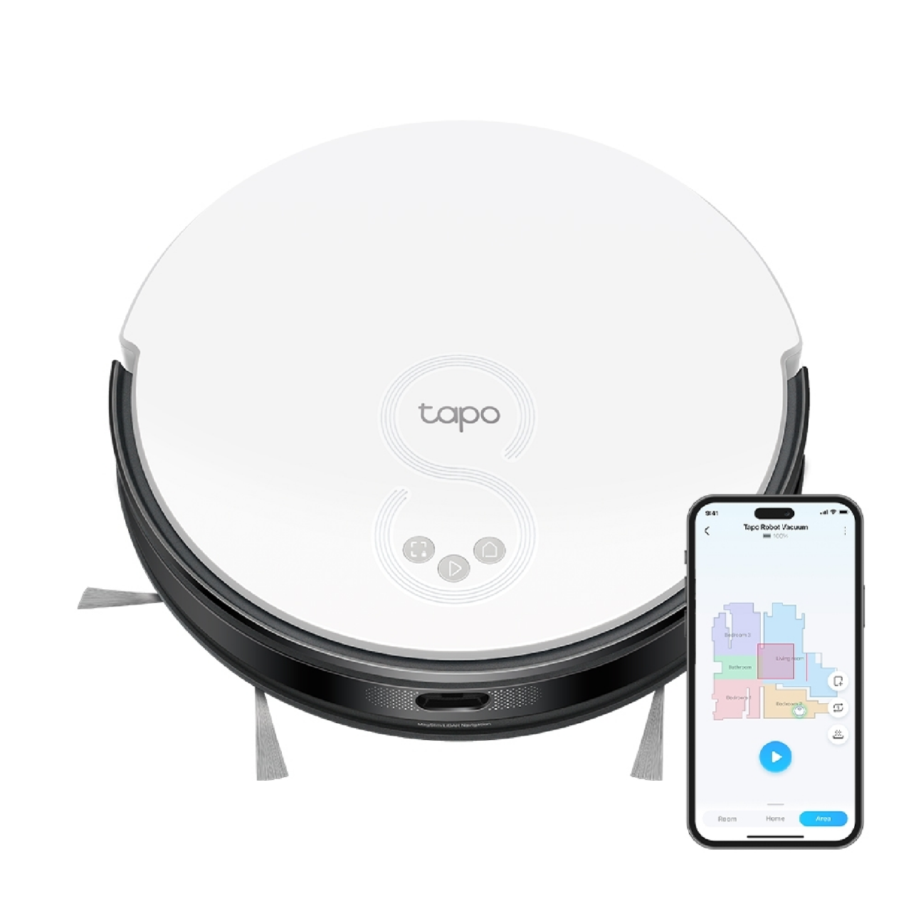 TP LINK Aspirator robot cu Mop și Navigare LiDAR TAPO RV20 MOP [2]