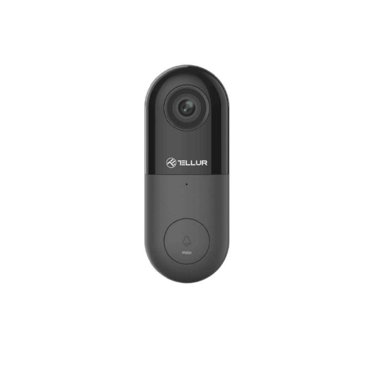 Video interfon WiFi Tellur Smart 1080P, PIR, negru [2]