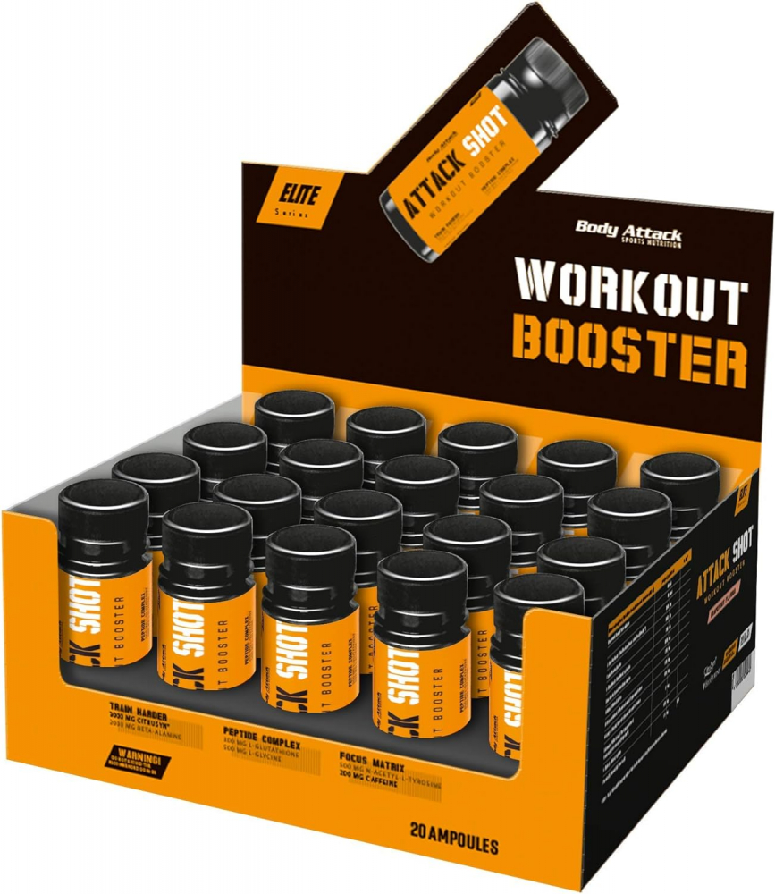 ATTACK SHOTS  20 x 60ml - Grapefruit [1]