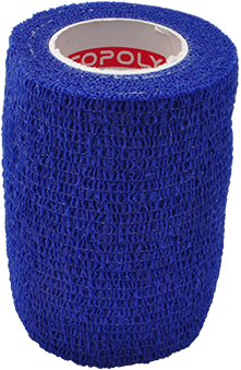 Bandaj elastic autoadeziv 7,5cm - Albastru [1]