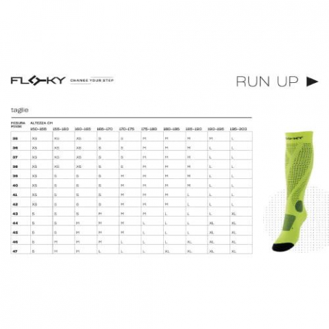 Sosete alergare RUN UP Long – Floky [1]