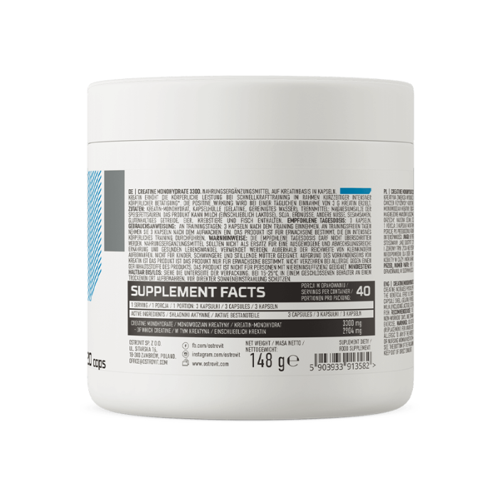 OstroVit Creatine Monohydrate 3300 mg 120 caps [2]