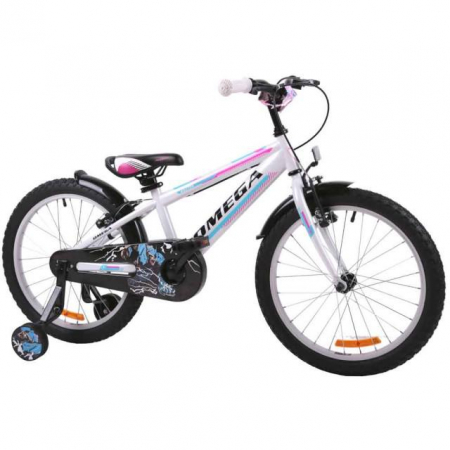 Import - Bicicleta copii Omega Master alb 16"