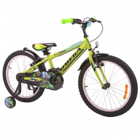 Import - Bicicleta copii Omega Master verde 16"