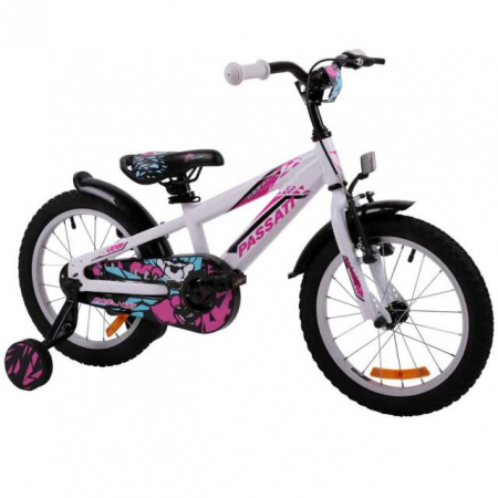 Import - Bicicleta copii Passati Gerald alb 16"