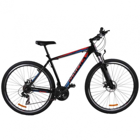 BICICLETE MOUNTAIN BIKE - Bicicleta MTB Omega Brave 26" negru-albastru-rosu