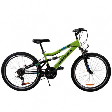 BICICLETE MOUNTAIN BIKE - Bicicleta MTB Passati Magic 20" verde fullsuspension