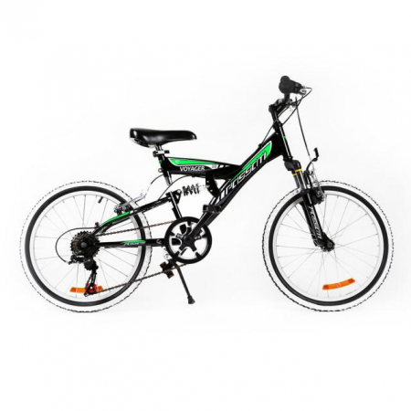 Import - Bicicleta MTB Passati Voyager 20" negru/verde