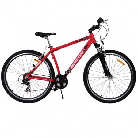 BICICLETE MOUNTAIN BIKE - Bicicleta Omega Aggressor 26" rosu/negru/alb